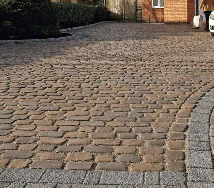 Cobble Lock Driveway